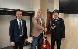 Przekazanie sprzętu dla OSP
