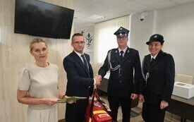 Przekazanie sprzętu dla OSP