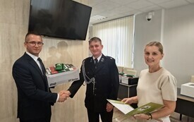 Przekazanie sprzętu dla OSP