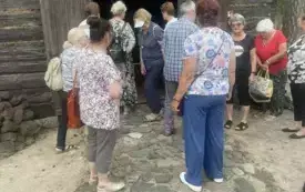 Seniorzy zwiedzają