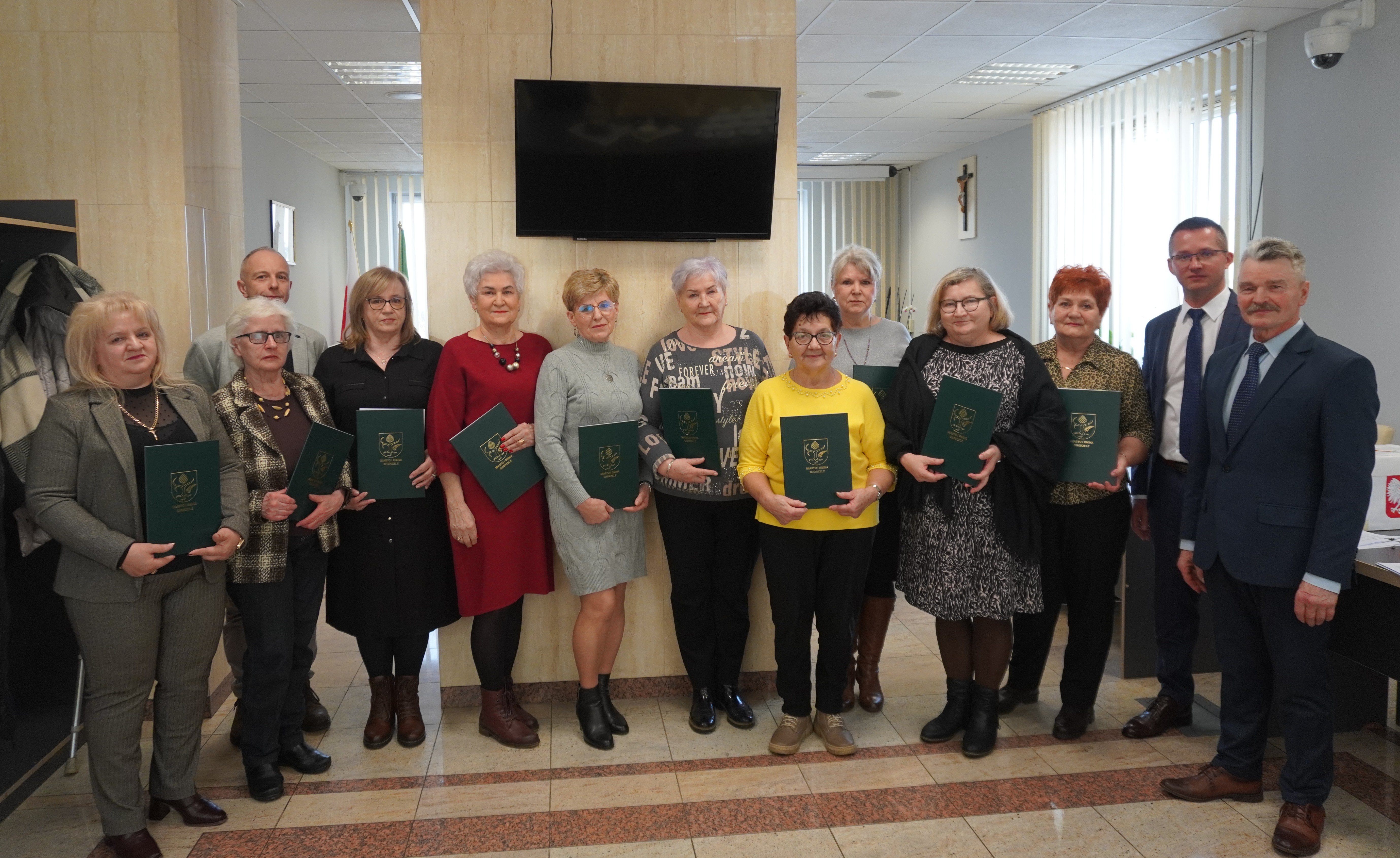 Zdjęcie grupowe Gminnej Rady Senior&oacute;w