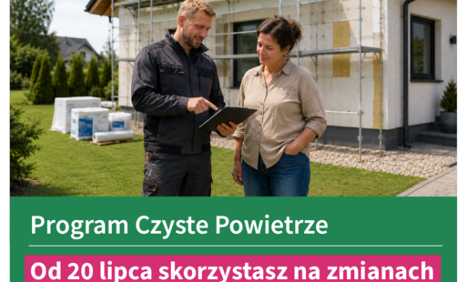 Grafika z programu czyste powietrze 