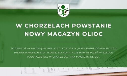 Zdjęcie do Nowy magazyn OLiOC w Chorzelach &ndash; pierwszy krok już zrobiony