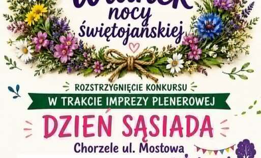 Zdjęcie do Konkurs na Najpiękniejszy Wianek Nocy Świętojańskiej