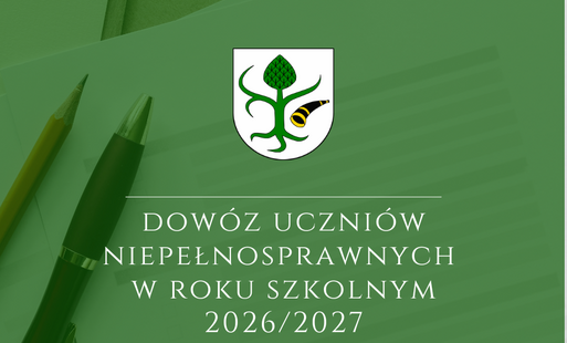 Zdjęcie do Dow&oacute;z uczni&oacute;w niepełnosprawnych w roku szkolnym 2026/2027