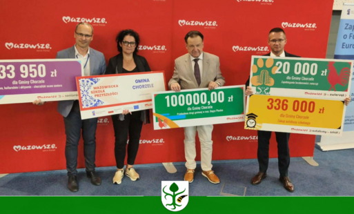 Zdjęcie do Ponad 1,3 mln zł dla Gminy Chorzele!