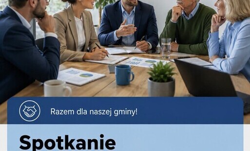 Plakat dotyczący spotkania