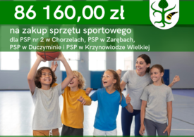 Grafika informujący o dofinansowaniu dla szkół