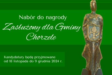 Nabór do nagrody „Zasłużony dla Gminy Chorzele”