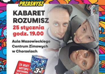 Już 25 stycznia na Auli basenu w Chorzelach odbędzie się wyjątkowe wydarzenie w ramach akcji Przasnyskiego Sztabu WOŚP