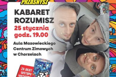 Już 25 stycznia na Auli basenu w Chorzelach odbędzie się wyjątkowe wydarzenie w ramach akcji Przasnyskiego Sztabu WOŚP