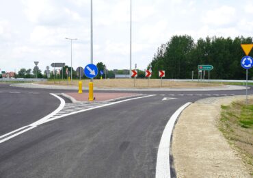 Zakończyła się najważniejsza część budowy ronda w Rembielinie!